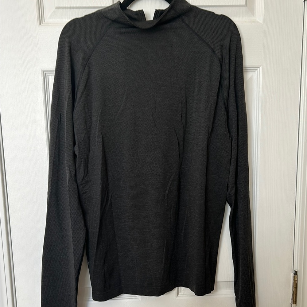 NWOT Lululemon Metal Vent Tech Long Sleeve Half-Zip Pullover Men’s - Graphite - Picture 4 of 4